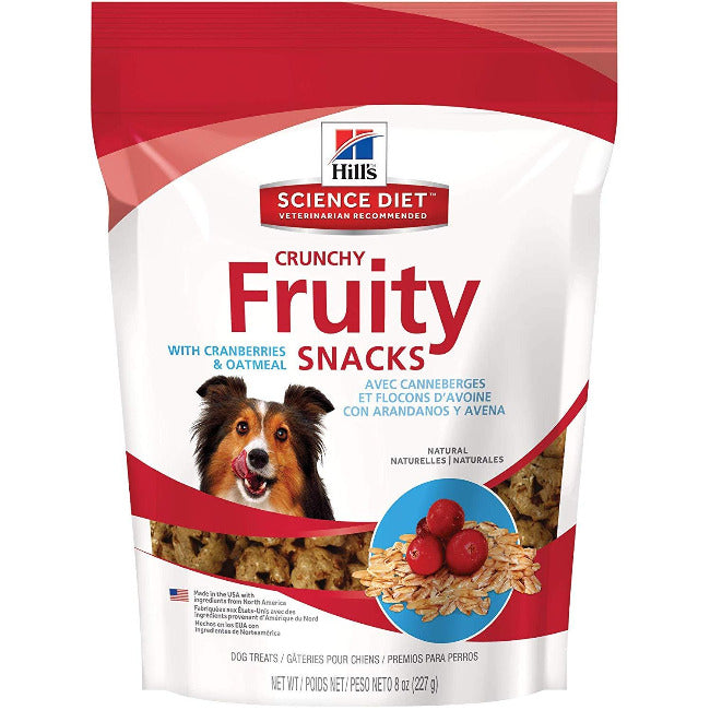 Premios Hill's Science Diet Fruity Snacks Arándano y Avena 240 g Premios Hill's Science Diet Fruity Snacks Arándano y Avena 240 g